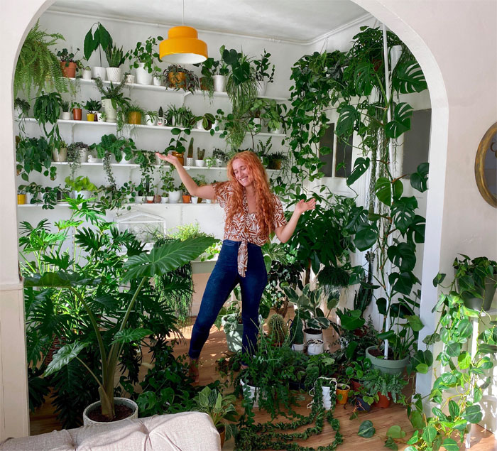 Foto familiar con una madre orgullosa aunque debo decir que la cantidad de plantas que tengo que cuidar llega a abrumarme