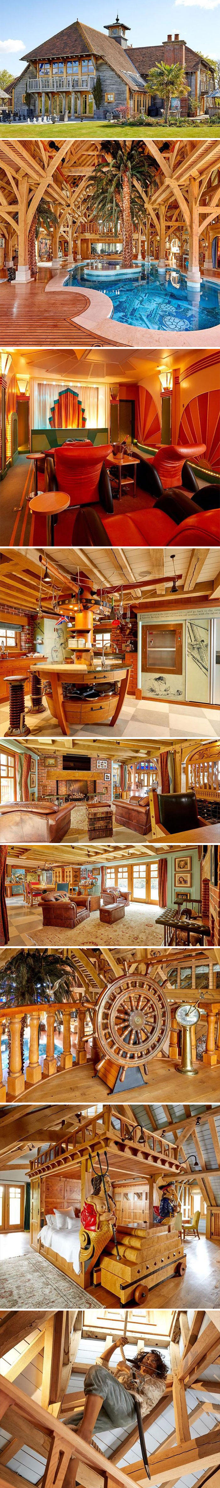 No sé dónde está Warwickshire pero ahora necesito mudarme allí y comprar esto cuanto antes. La casa incluye dos cabañas. 5,7 millones de dólares