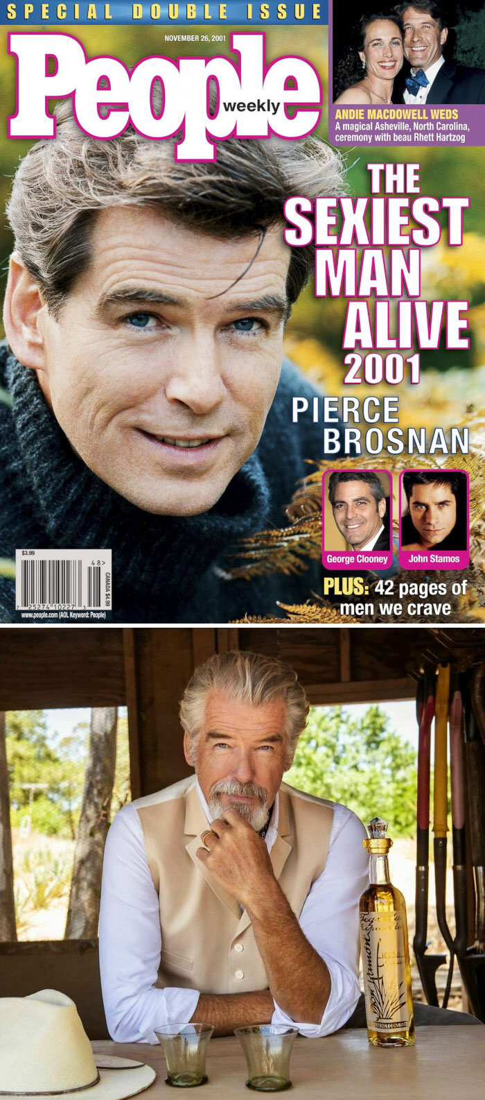 Los hombres más sexys elegidos por la revista People y el aspecto que tenían cuando ganaron VS ahora (desde 1990 al ganador de este año)