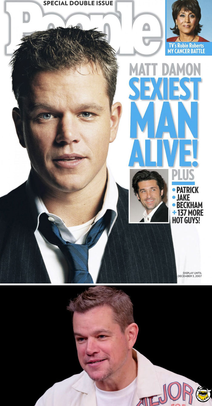 Los hombres más sexys elegidos por la revista People y el aspecto que tenían cuando ganaron VS ahora (desde 1990 al ganador de este año)