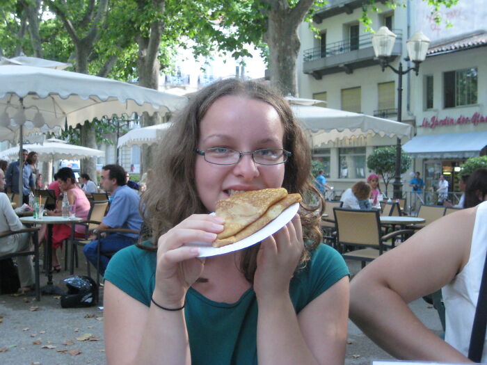 Comprar comida callejera en París