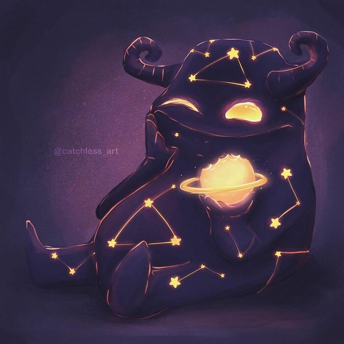 I Painted 30 Illustrations To Show That Not All Monsters Are Scary
