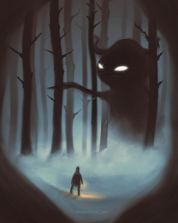 I Painted 30 Illustrations To Show That Not All Monsters Are Scary