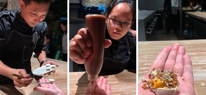 ¿Qué pasa con toda esta tendencia de comida en la mano?