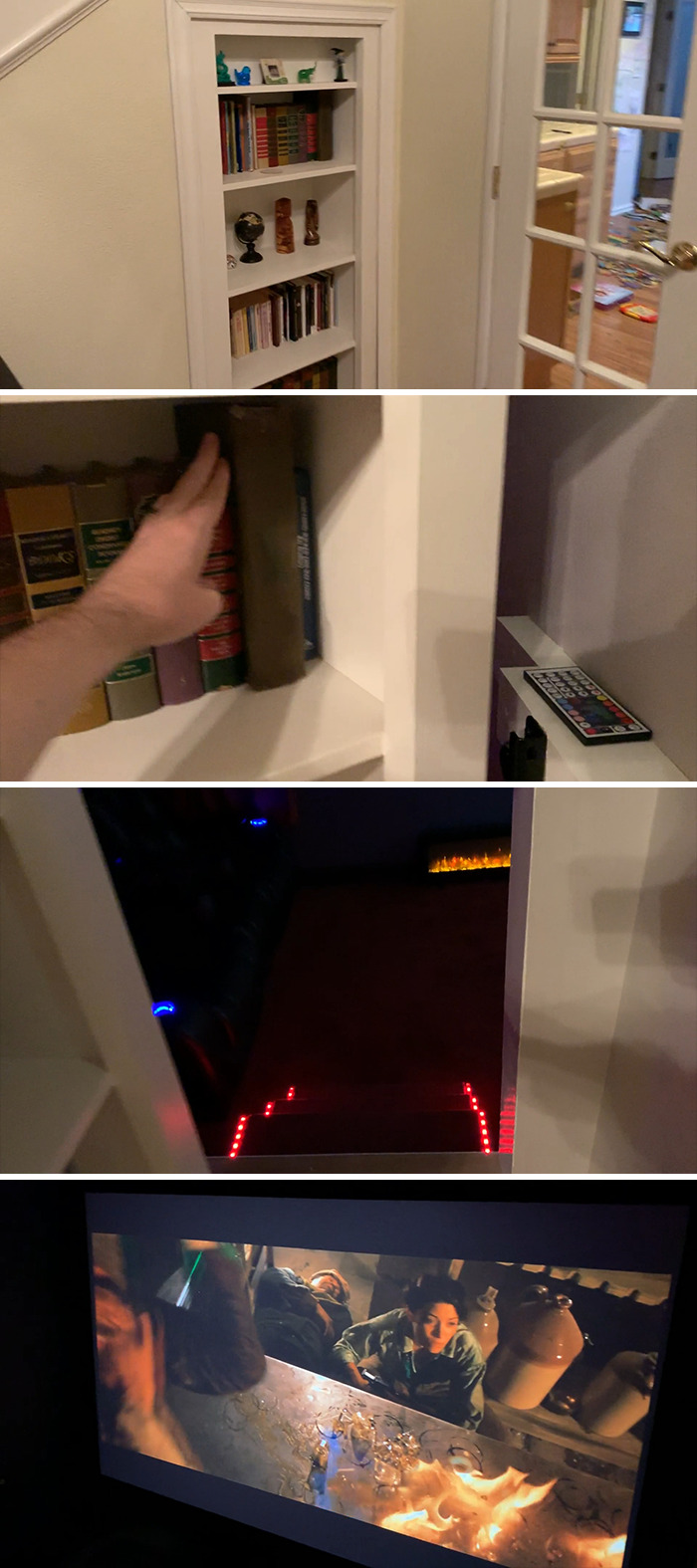 De estantería a cine en casa