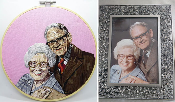 Bordé a mis bisabuelos 