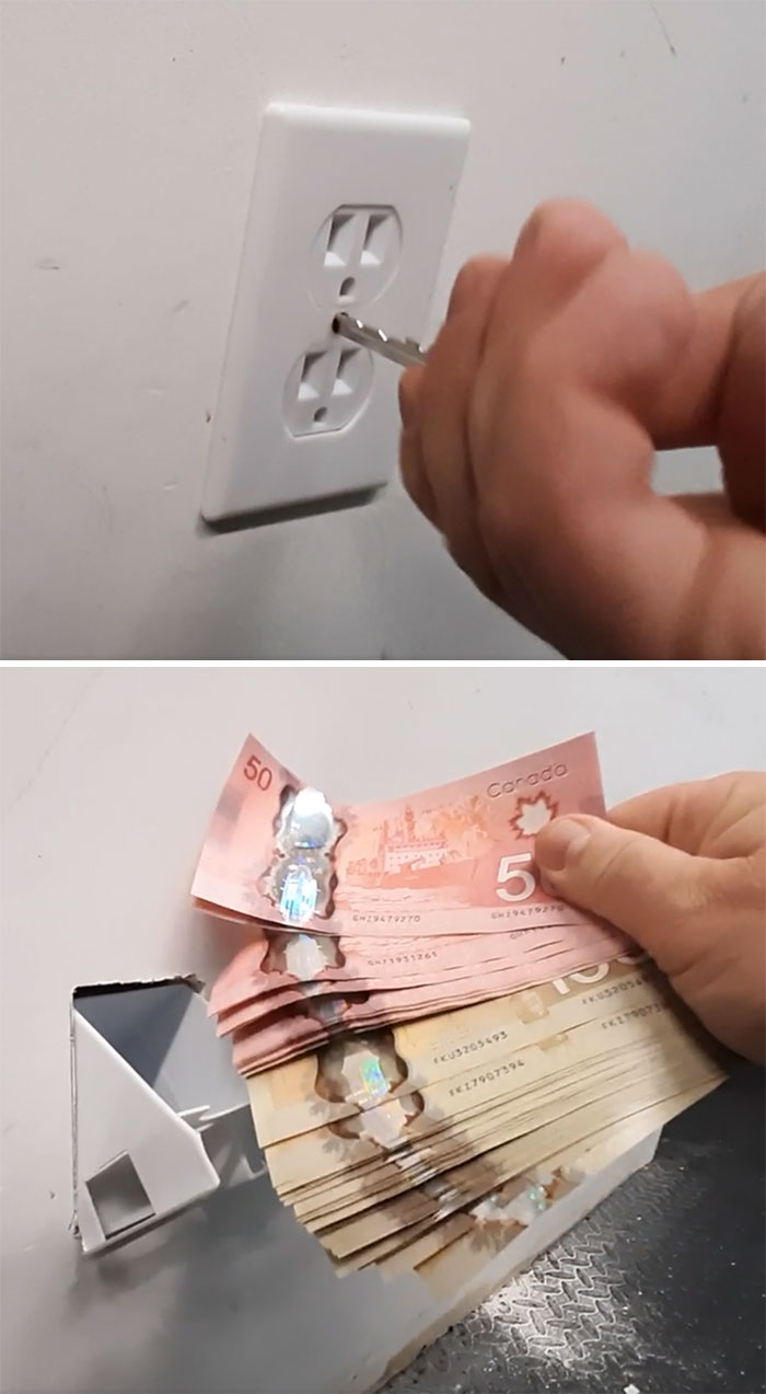 Enchufe con 4000 dólares