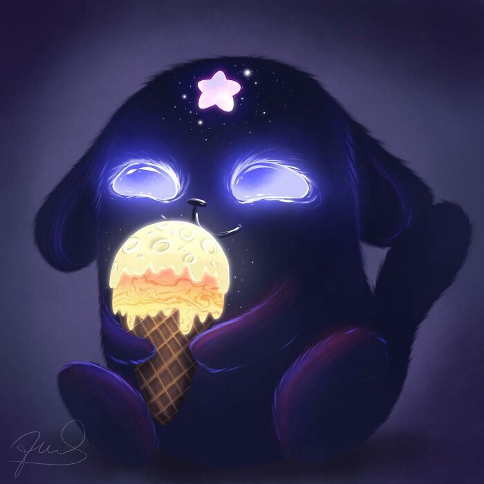I Painted 30 Illustrations To Show That Not All Monsters Are Scary