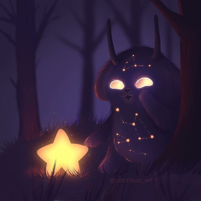 I Painted 30 Illustrations To Show That Not All Monsters Are Scary