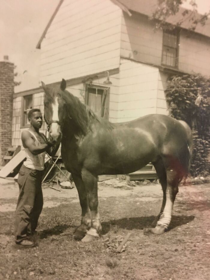 Mi Abuelo Y Su Caballo, Ruby. Década De 1940