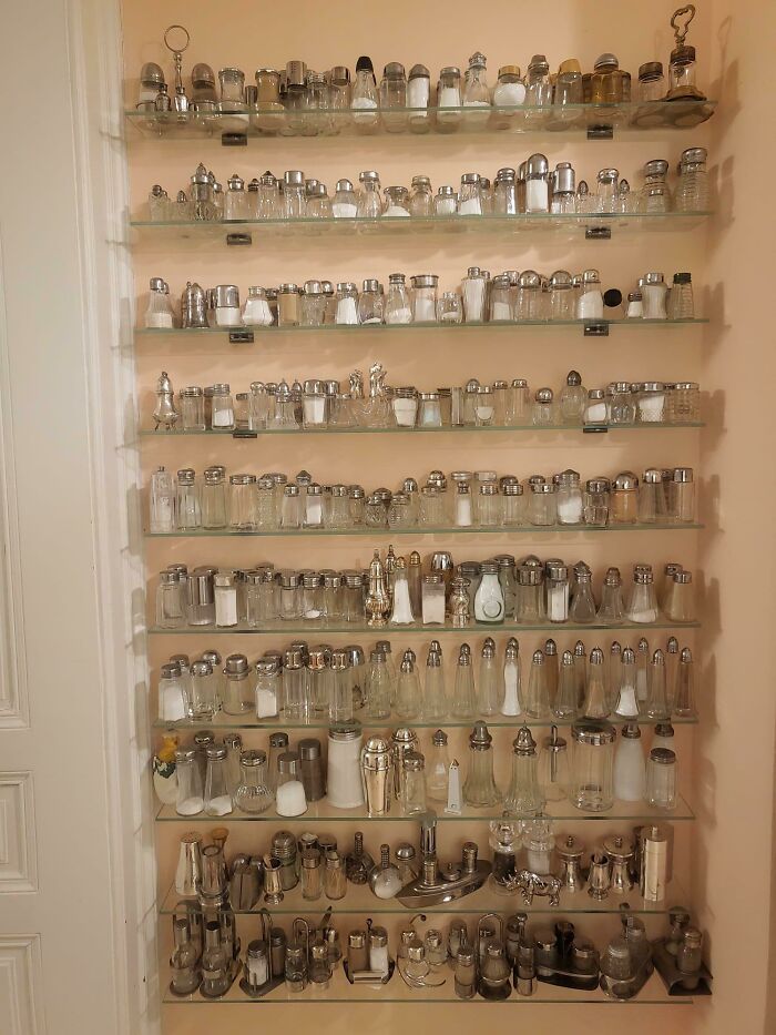 La colección de saleros y pimenteros de mi padre