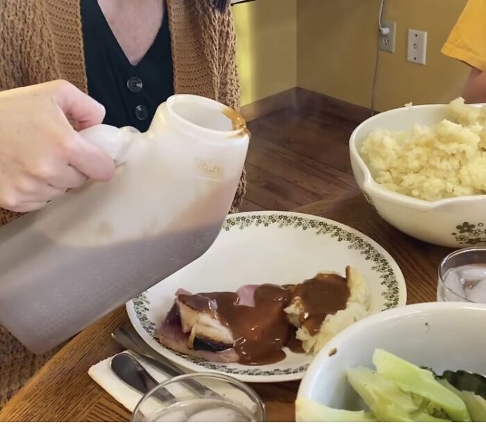 Salsa en un orinal