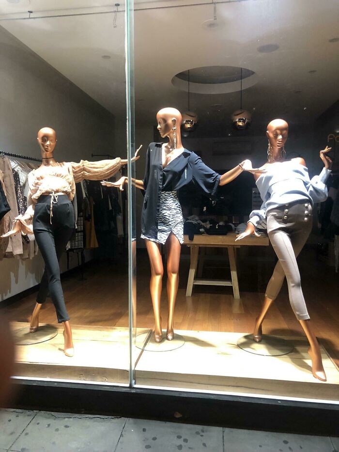 Estas maniquíes súper estilosas