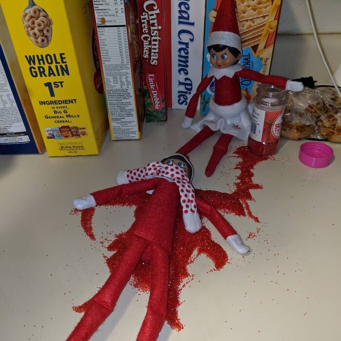 Ahora parece la escena de un crimen