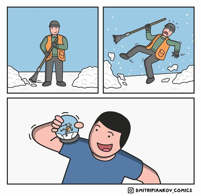 This Artist Makes Dark Humor Comics With Surprising Endings (30 Pics)