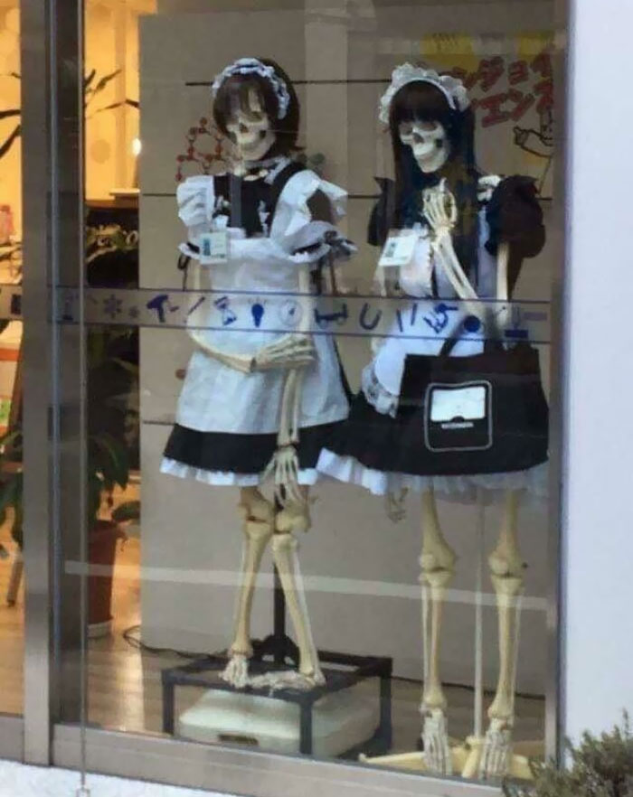 Estos maniquíes
