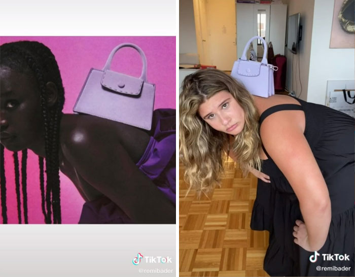 Esta mujer recrea las poses que realizan las modelos de Zara para demostrar lo ridículas que son