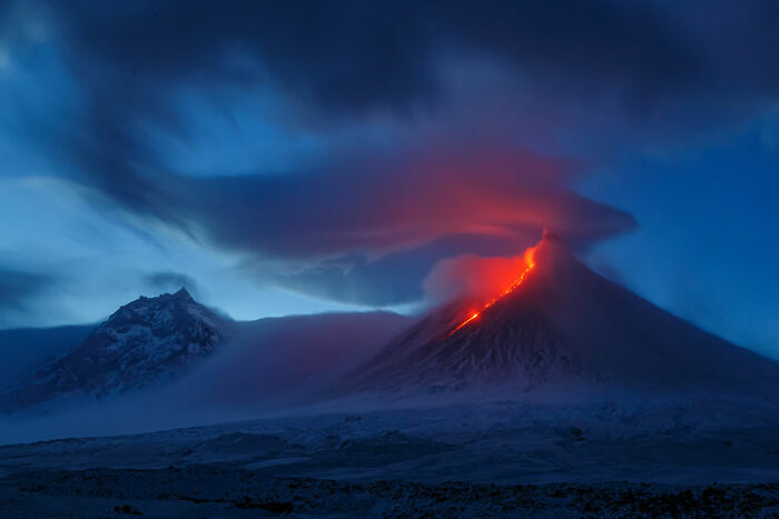 Ganador de la categoría Paisaje: "La guarida del dragón" por Denis Budko