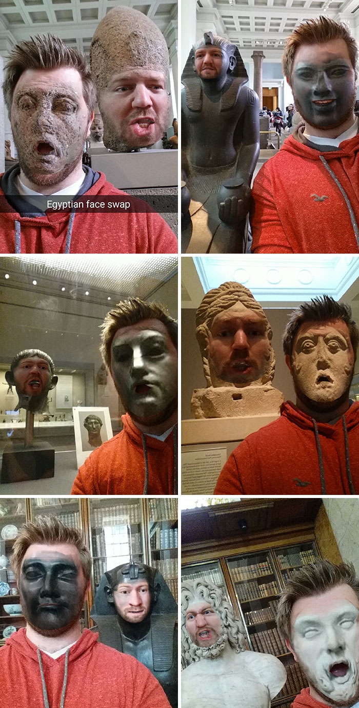 Para esto fui al museo