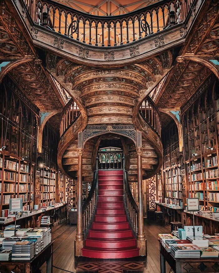 Librería Lello en Portugal