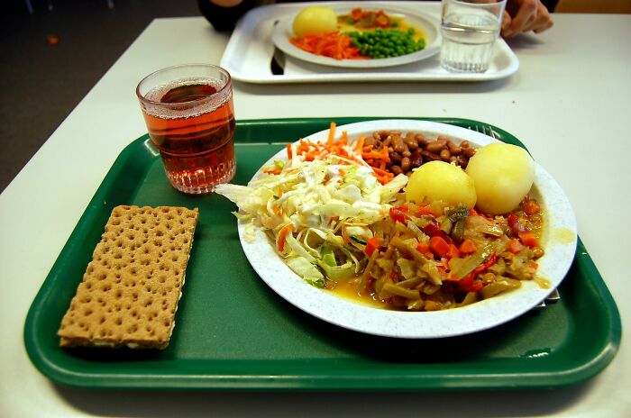 Comidas de escuela pública en Suecia 