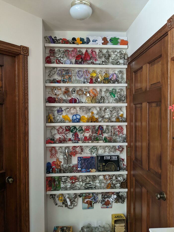 La colección de mi abuela de 544 moldes de galletas diferentes que ha ido ampliando durante más de 50 años