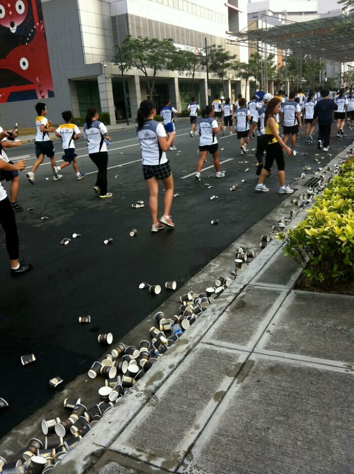 La ironía del maratón por el Día de la Tierra