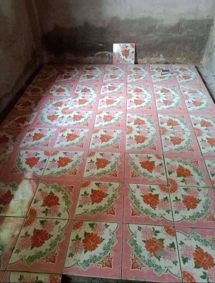 Azulejos de mosaico. Forman un patrón más grande