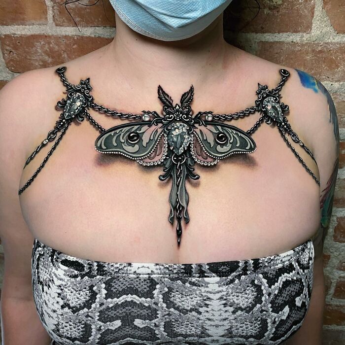 These 30 Masterclass Jewelry Tattoos By Celebrity Ink Artist Ryan Ashley Might Be Better Than The Real Thing