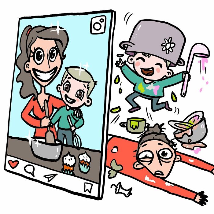 30 Comics By This Artist That Show The Funny Struggles Of Parenthood (New Pics)