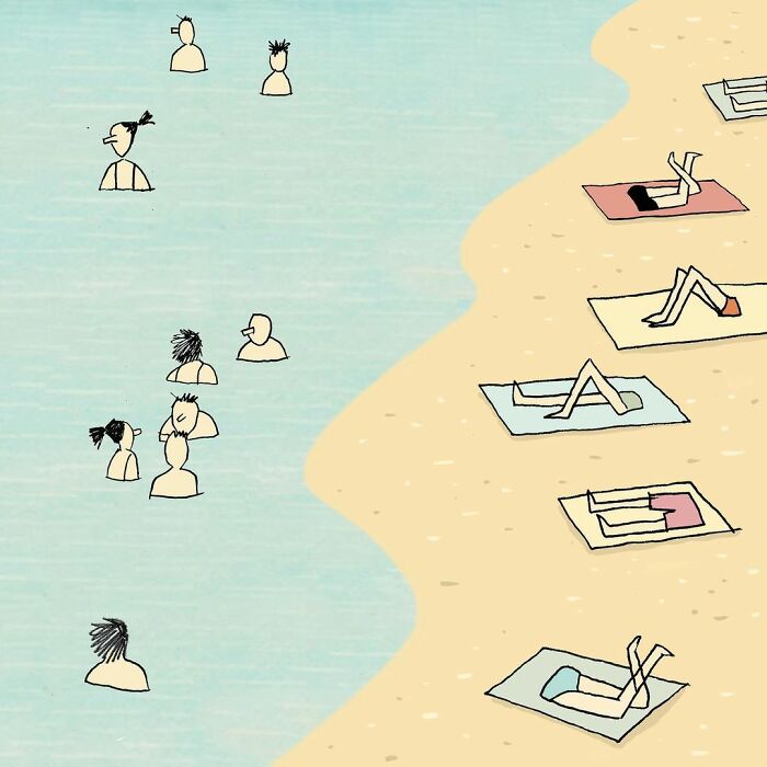 30 Illustrations About Relationships And Everyday Life By This Israeli Artist
