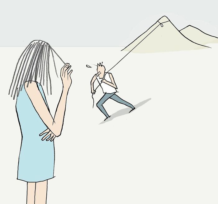 30 Illustrations About Relationships And Everyday Life By This Israeli Artist
