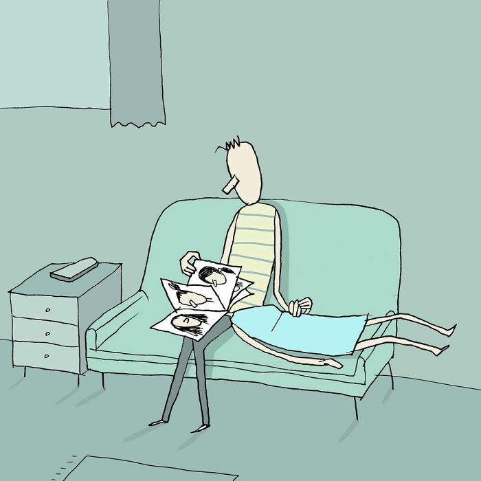 30 Illustrations About Relationships And Everyday Life By This Israeli Artist