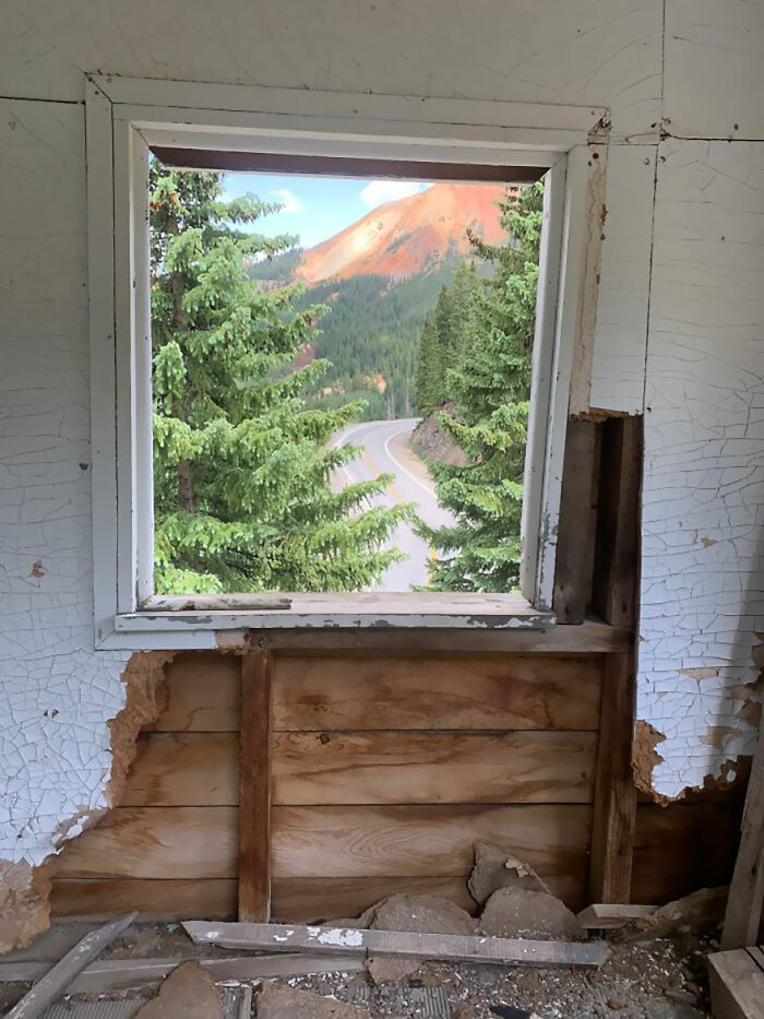 Parece un cuadro en vez de una ventana