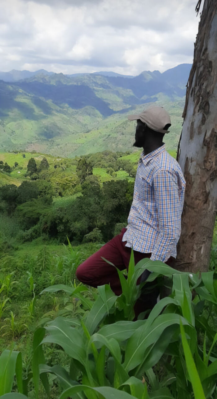 Vistas del "patio trasero" de la casa de mis bisabuelos en Kenia