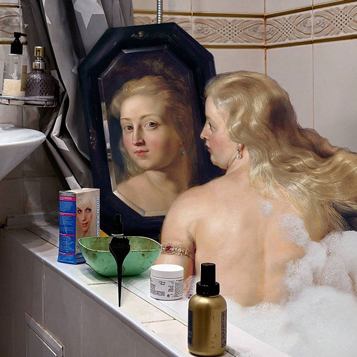 Este artista coloca a personajes de la pintura clásica en la realidad moderna y encajan a la perfección (25 nuevas fotos)