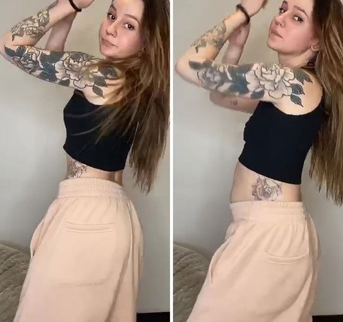 This Woman Goes Viral Online For Reminding People What Real Bodies Look Like By Sharing These 30 Side-By-Side Pictures (New Pics)