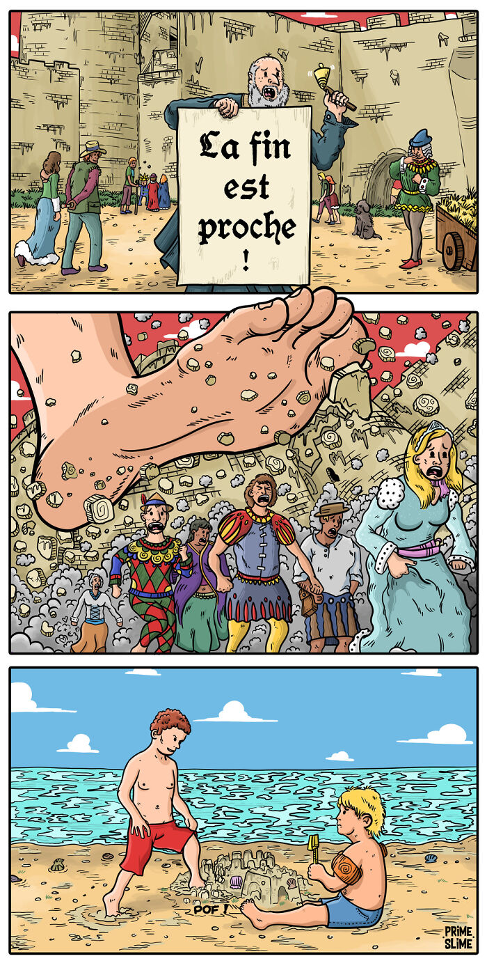 Artist Duo Makes Absurd Comics With Surprising Endings (24 Pics)