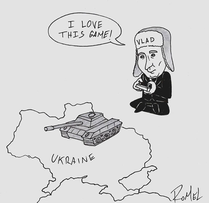 29 Heartbreaking, Yet Moving Pieces Made By Artists All Over The World After The Russian Invasion Of Ukraine