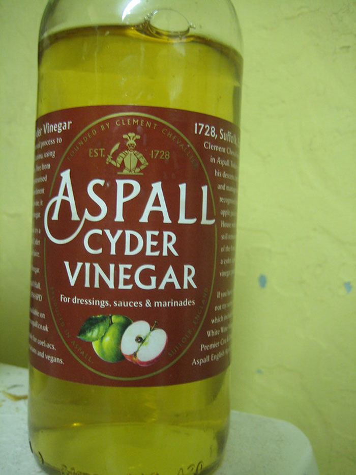 Poner demasiado vinagre