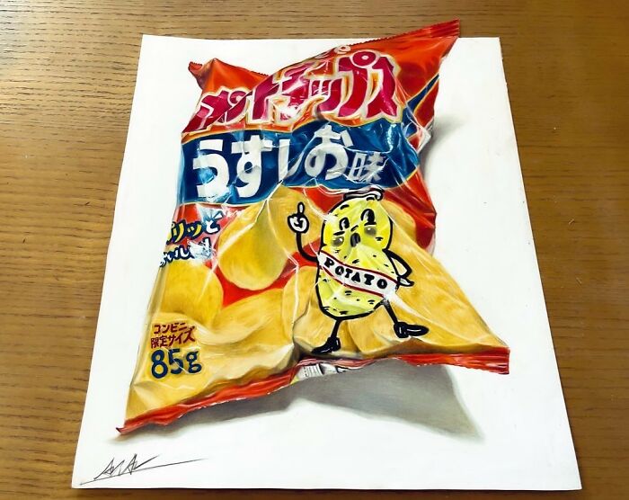30 Drawings By This Japanese Artist That Look Like Optical Illusions