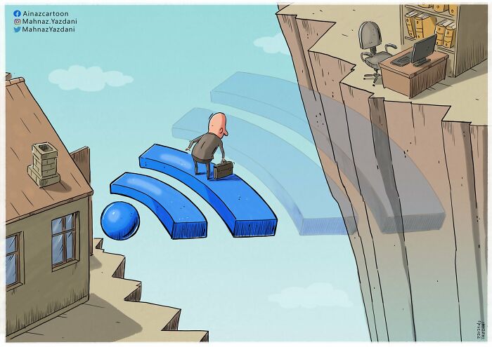 Artist Reveals What’s Wrong With Our Modern Society In These 30 Satirical Illustrations