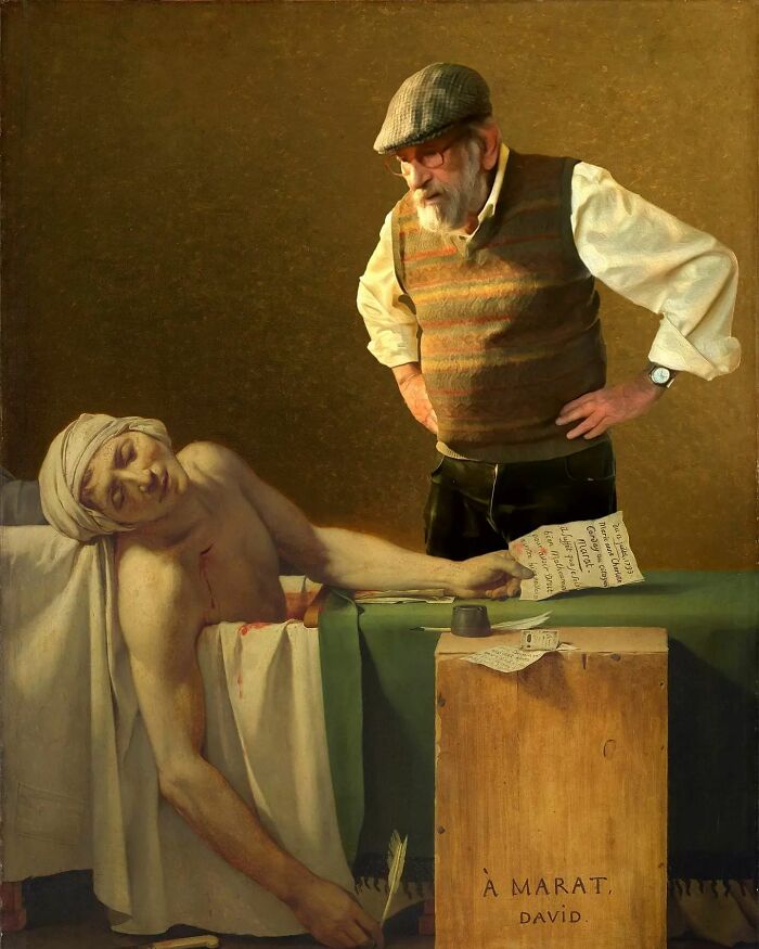 Jacques-Louis David, Óleo sobre lienzo, 1793