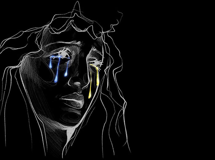 29 Heartbreaking, Yet Moving Pieces Made By Artists All Over The World After The Russian Invasion Of Ukraine