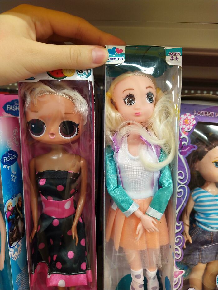 Los estándares de belleza imposibles de las muñecas chinas