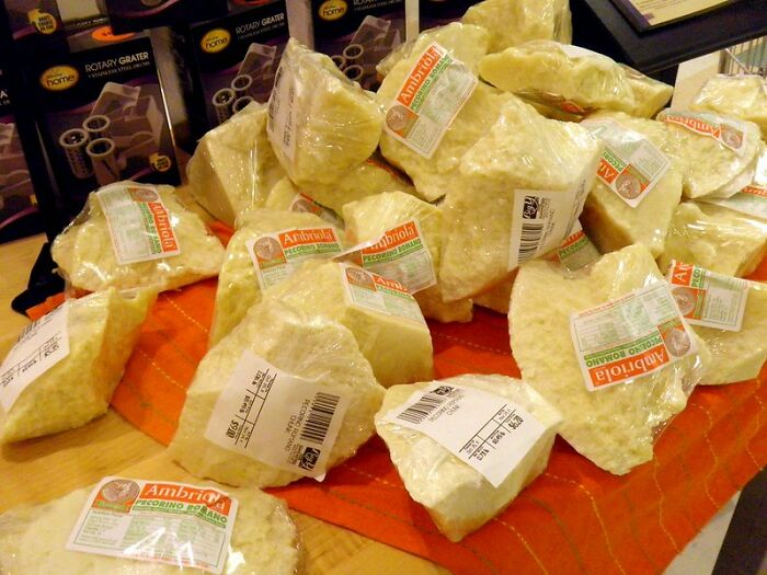 Una bola gigante de queso
