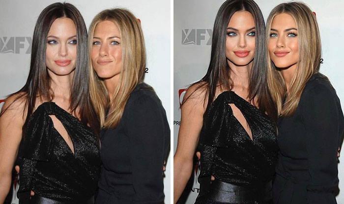 Angelina Jolie y Jennifer Aniston