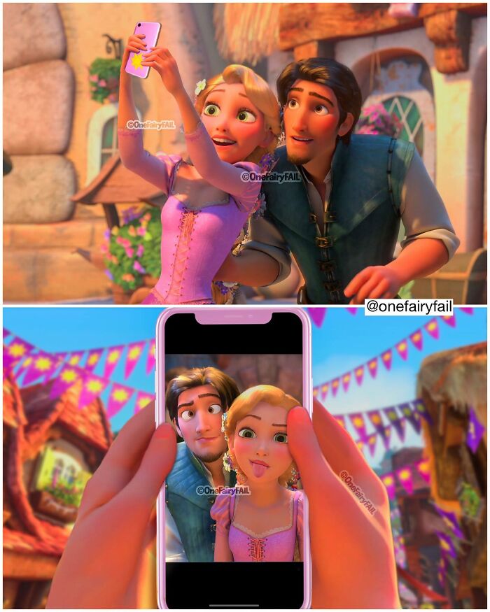 Artist Modernizes Disney Characters By Placing Them In All Sorts Of Interesting Scenarios (30 Pics)