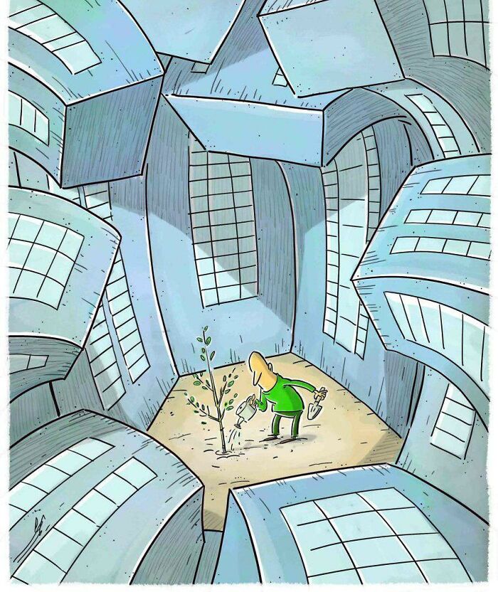 Artist Reveals What’s Wrong With Our Modern Society In These 30 Satirical Illustrations