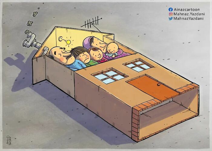Artist Reveals What’s Wrong With Our Modern Society In These 30 Satirical Illustrations